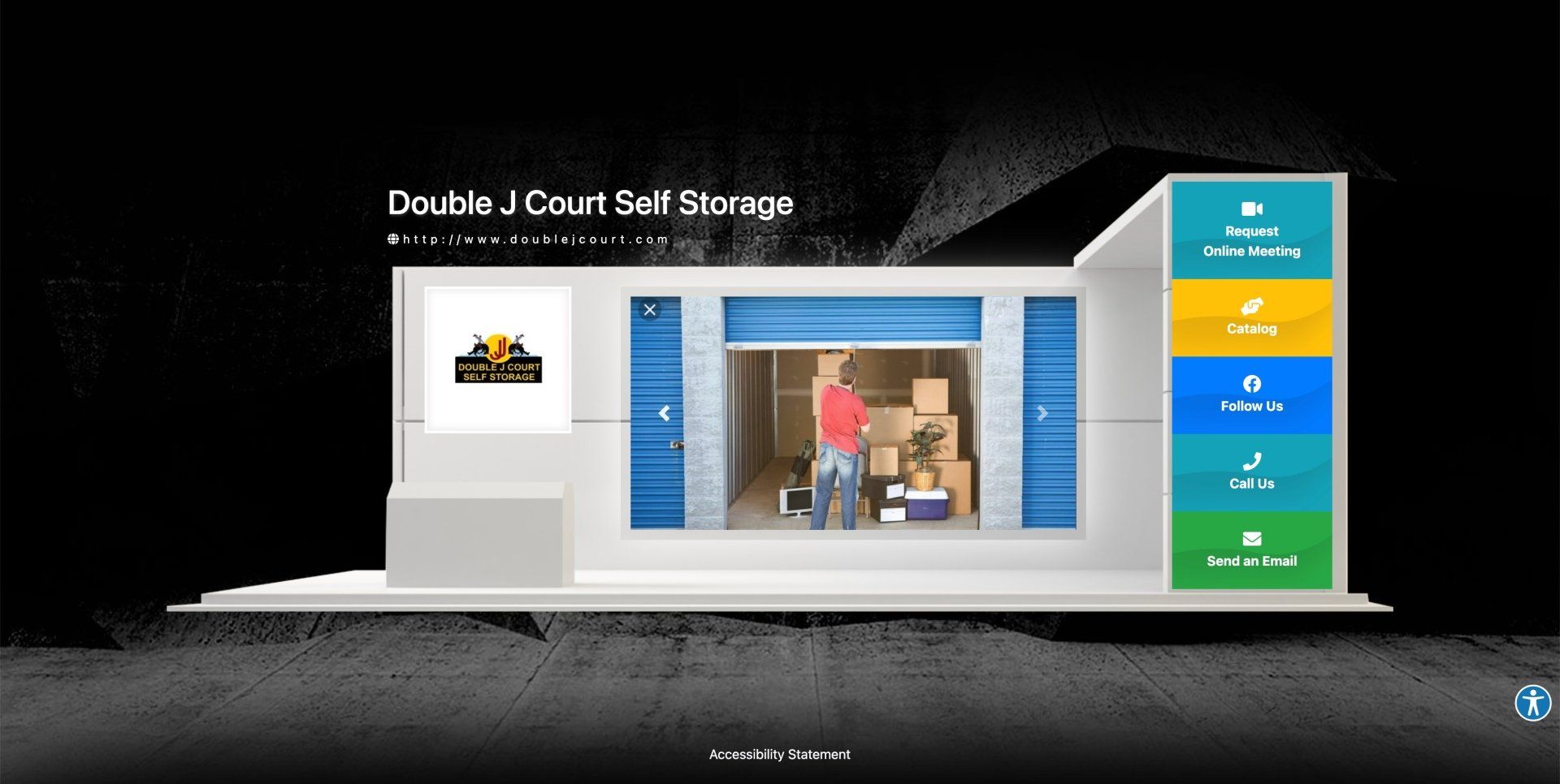 A picture of a double j court self storage