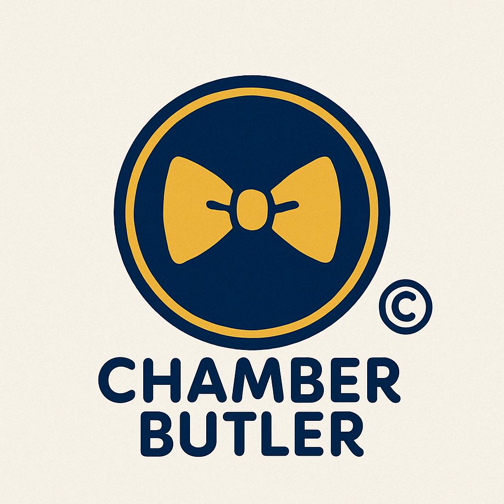 A man in a red coat is opening a door to a room.