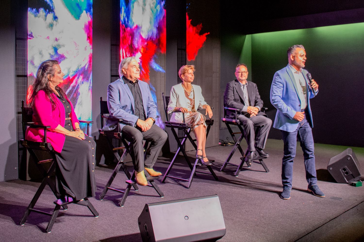 Richard Scully on a penel discussion