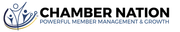 The chamber nation logo is a powerful member management and growth company.