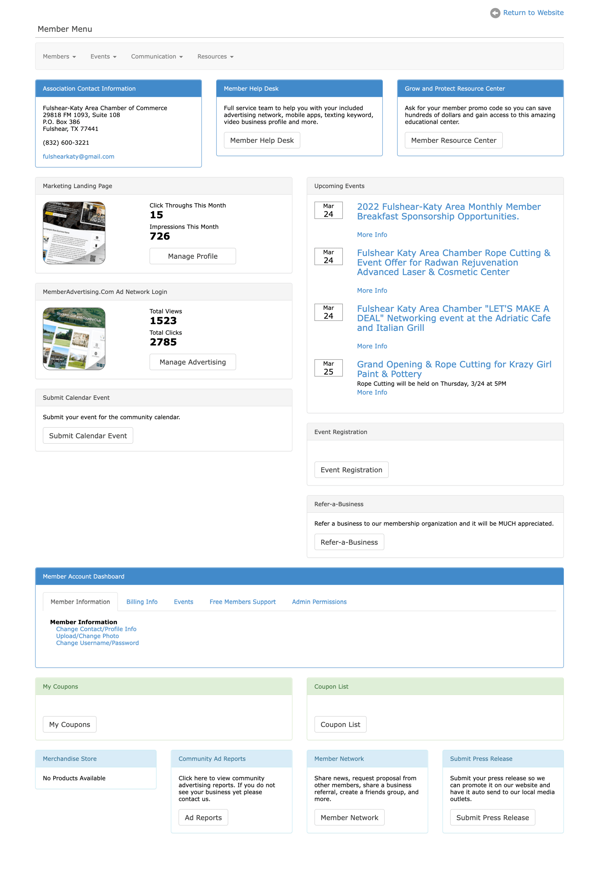 A screenshot of a resume on a website.