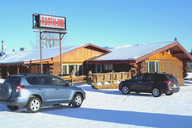 Beautiful Outdoor View Of The Lodge | Healy, AK | Denali Totem Inn