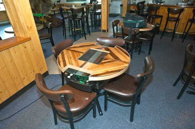 Table With A Game | Healy, AK | Denali Totem Inn