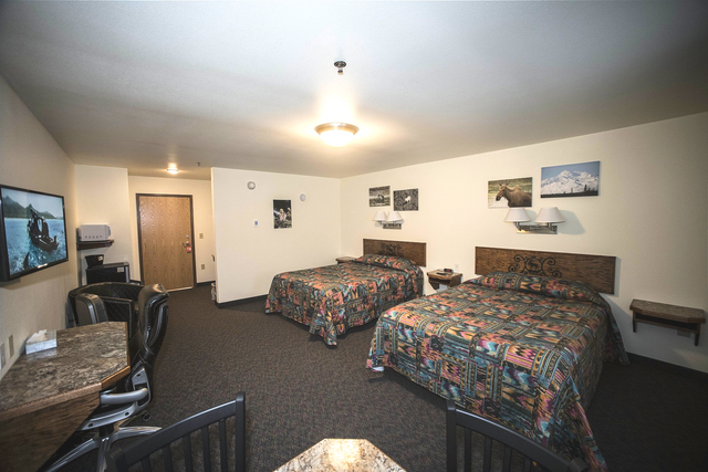 Room With Two Beds | Healy, AK | Denali Totem Inn