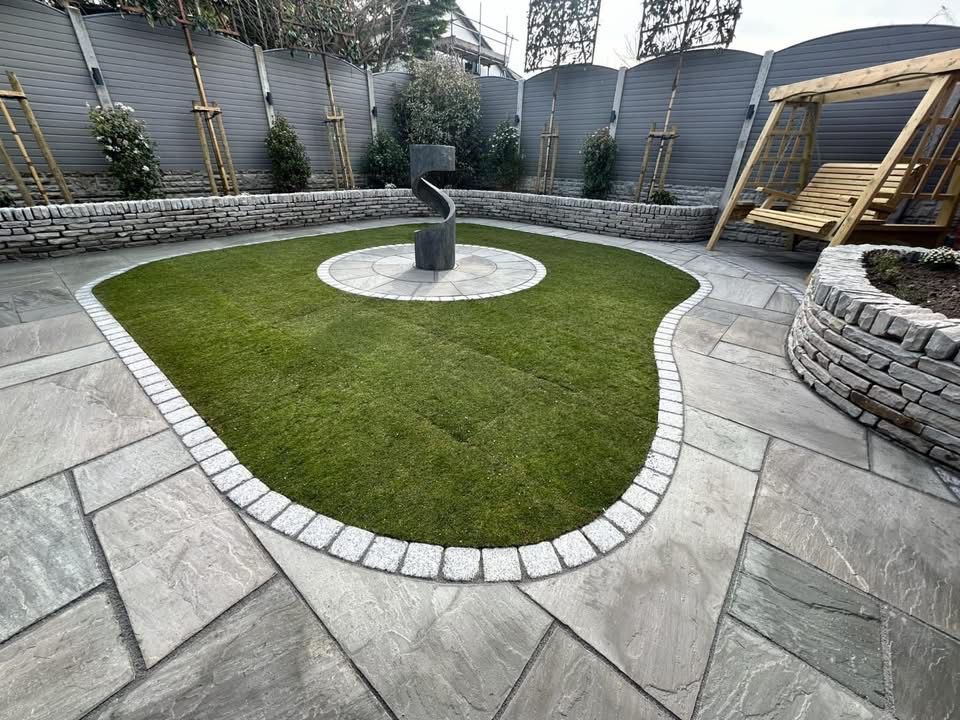 garden design whitley bay
