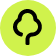 Black tree icon inside a light green circle.