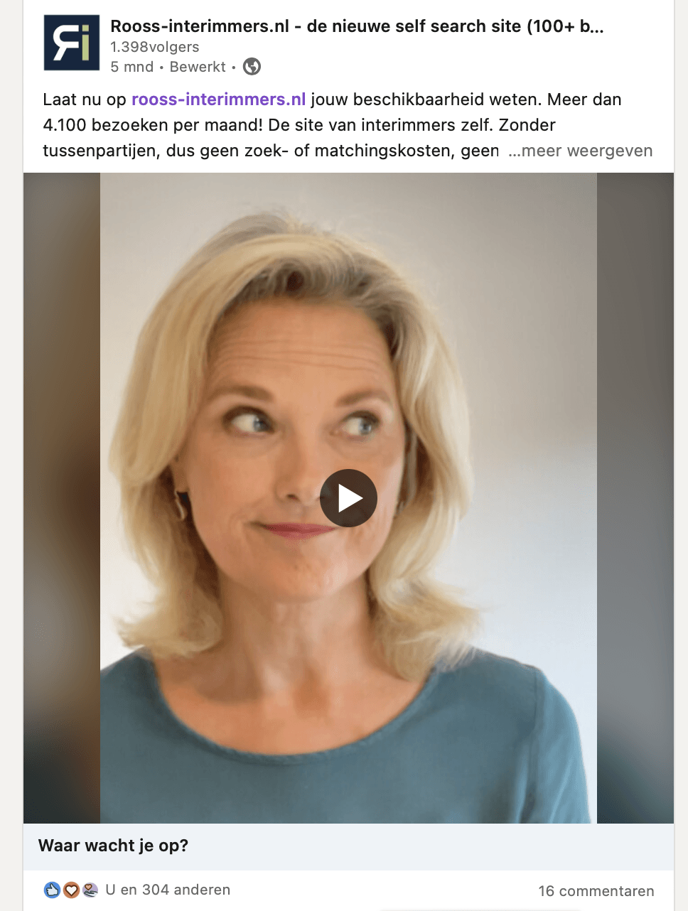 Vind interim opdrachten