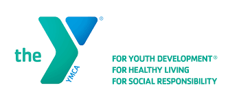 The logo for the ymca for youth development for healthy living for social responsibility