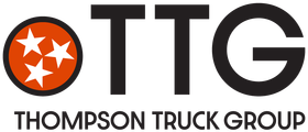 The logo for leesmith ttg thompson truck group