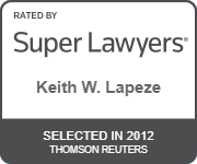 Keith Lapeze – 2012 Thomson Reuters