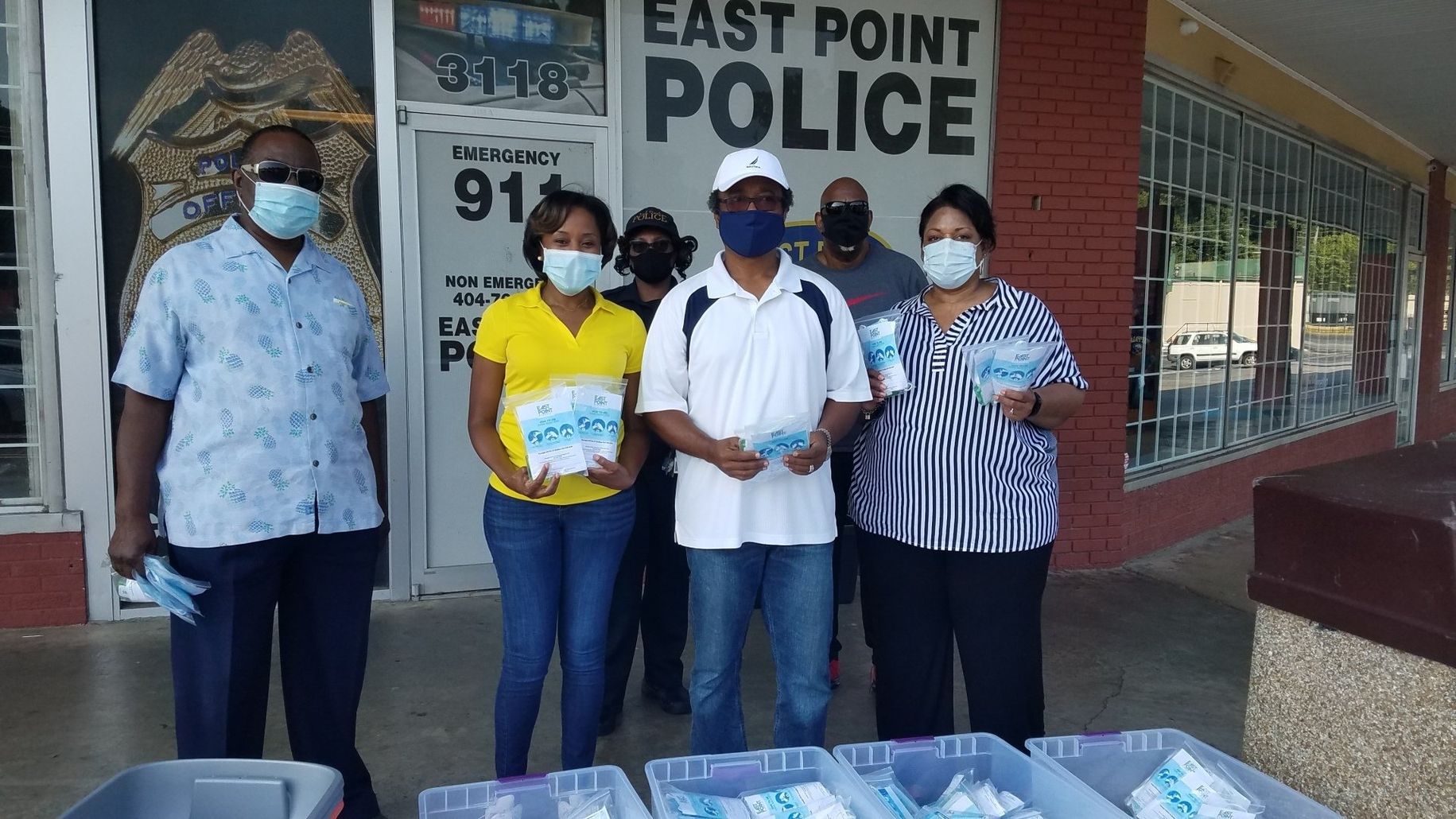 Shirley's Haven Donating Hand Sanitizers and Mask To The Community