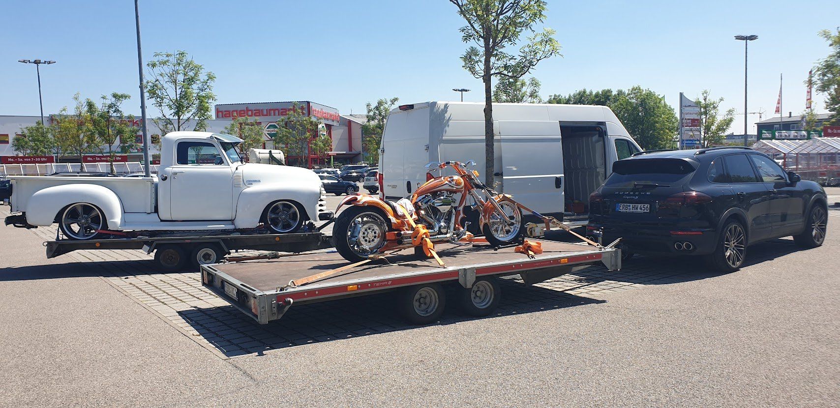 RBL, Sondertransport, Sondertransport Vermietung, Motorrad Transport