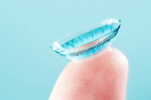 Sky Blue Contact Lens — Contact Lens Fittings In Colorado, CO