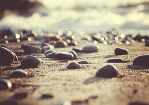 Pebbles on a beach