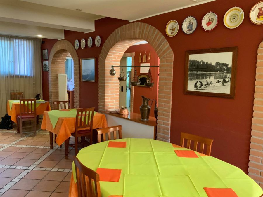 tavoli della trattoria