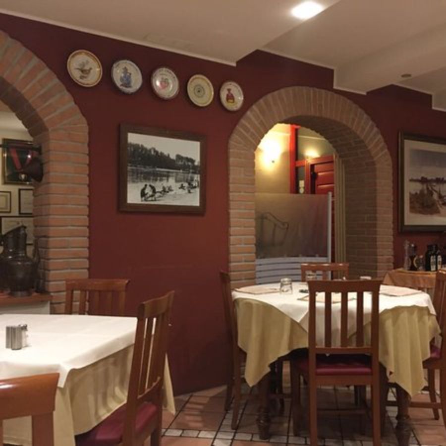 sala all'interno del ristorante