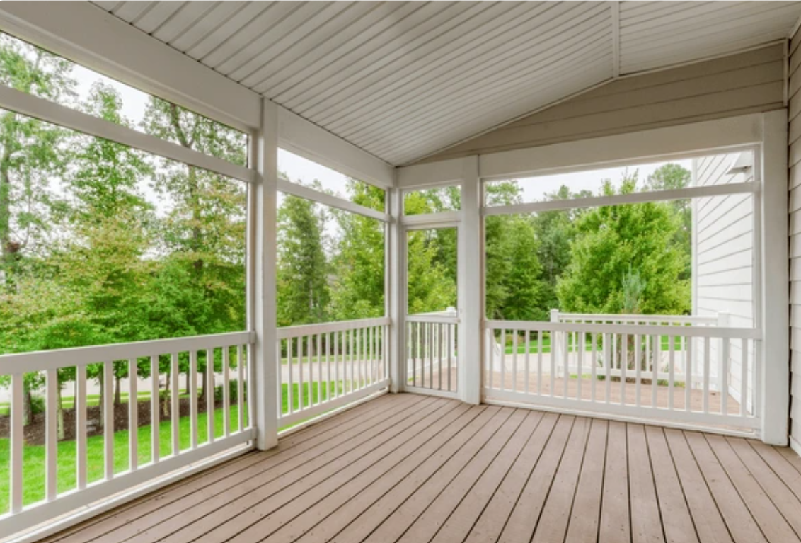 screened porch installation Coldwater, MS