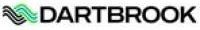 Dartbrook logo with wavy green and gray lines. The word 