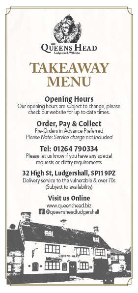 The Queens Head - Takeaway Menu