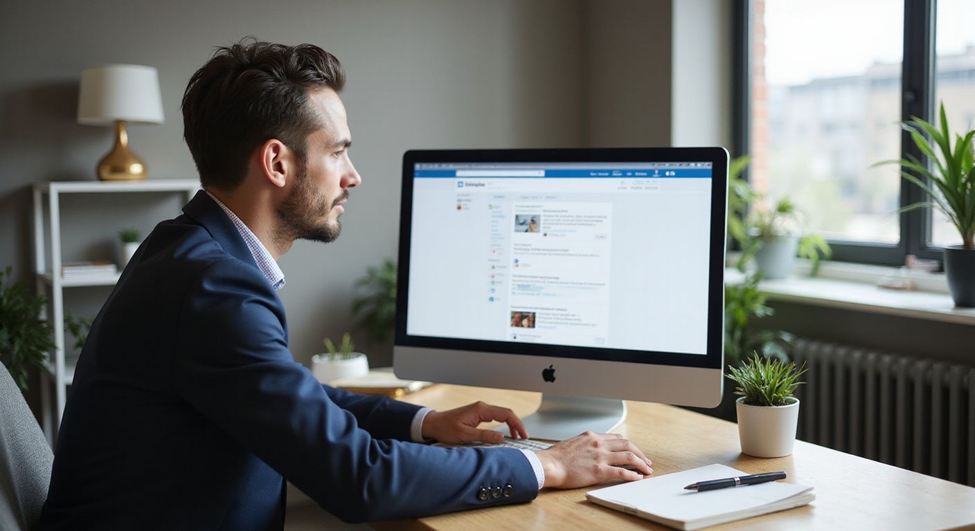 Reboot IT team member working on acomputer