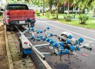 New Boat Trailer — Budget Trailers in Garbutt, QLD