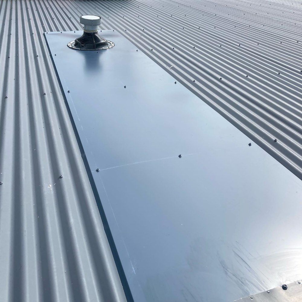 A Close Up of a Roof With a Vent on It — Richmond River Roofing Pty Ltd in East Ballina, NSW