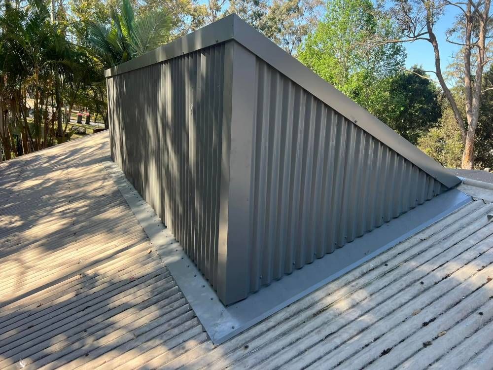 A Repaired Structure on Top of a Metal Roof — Richmond River Roofing Pty Ltd in Northern Rivers, NSW