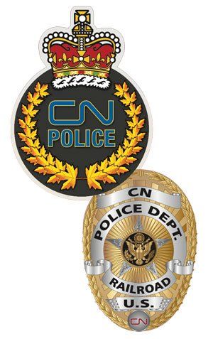 CN Rail Police Icons
