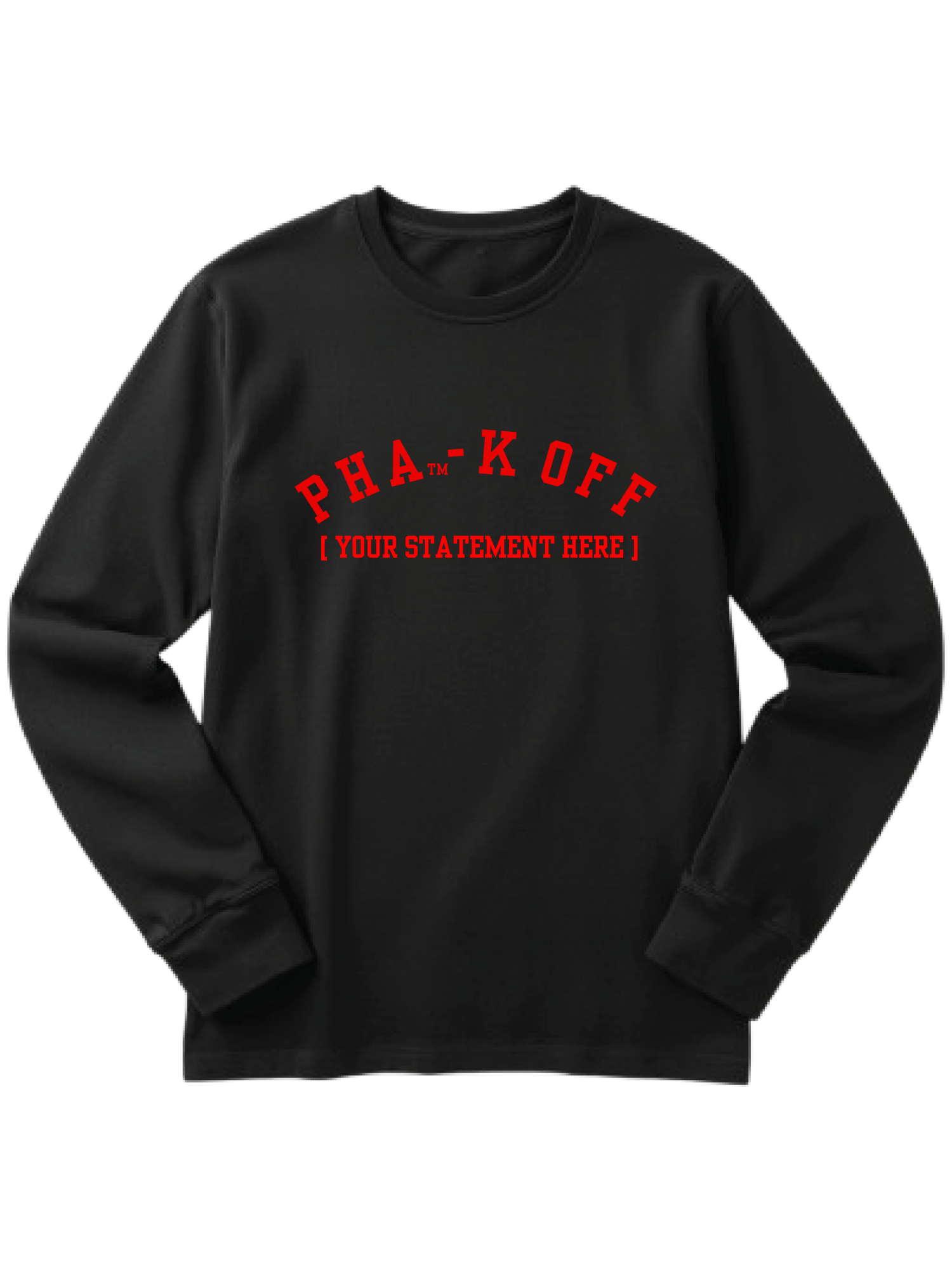 Custom Anti-Statement Apparel