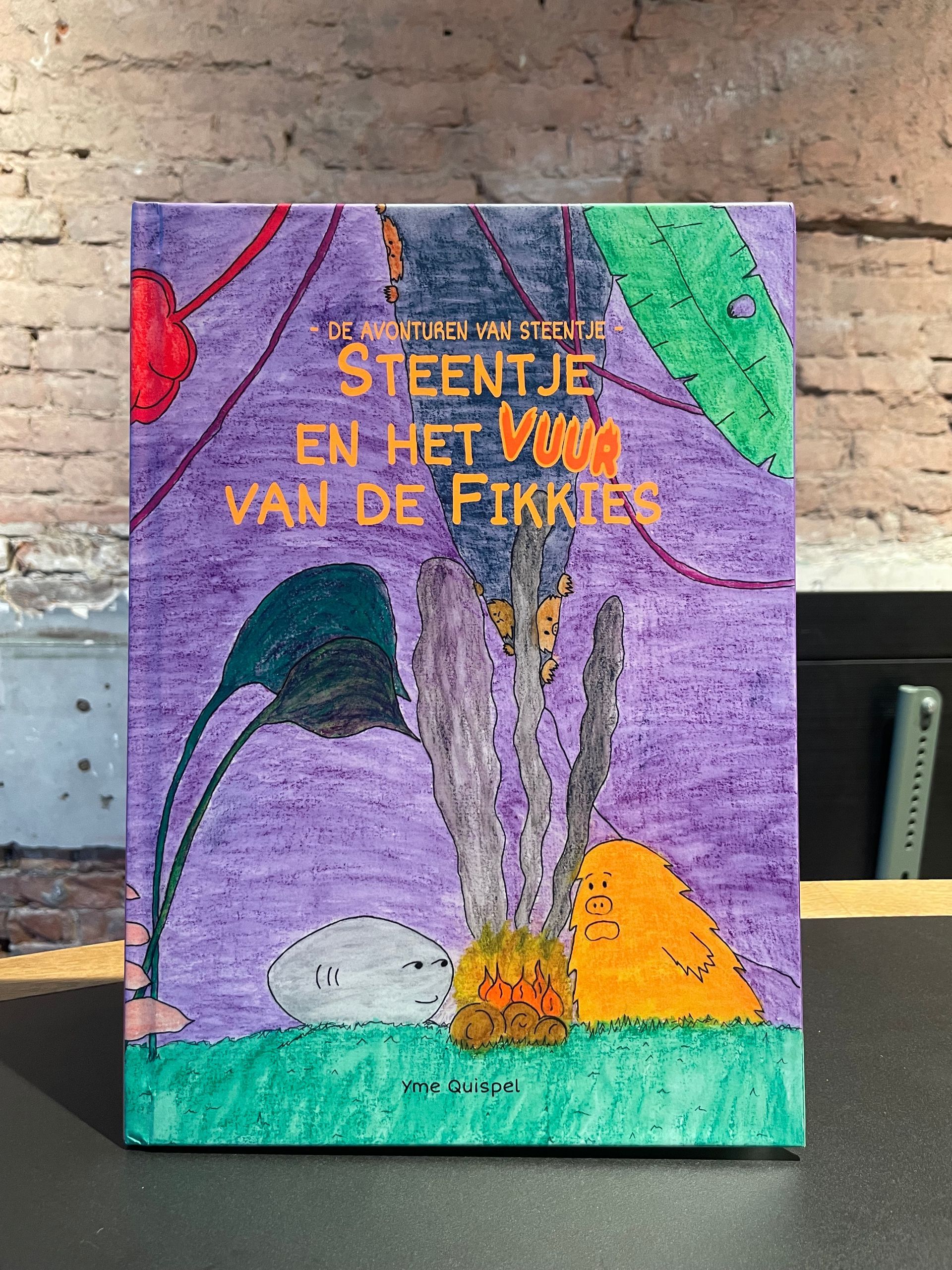 Nieuw! Steentje en het vuur van de Fikkies