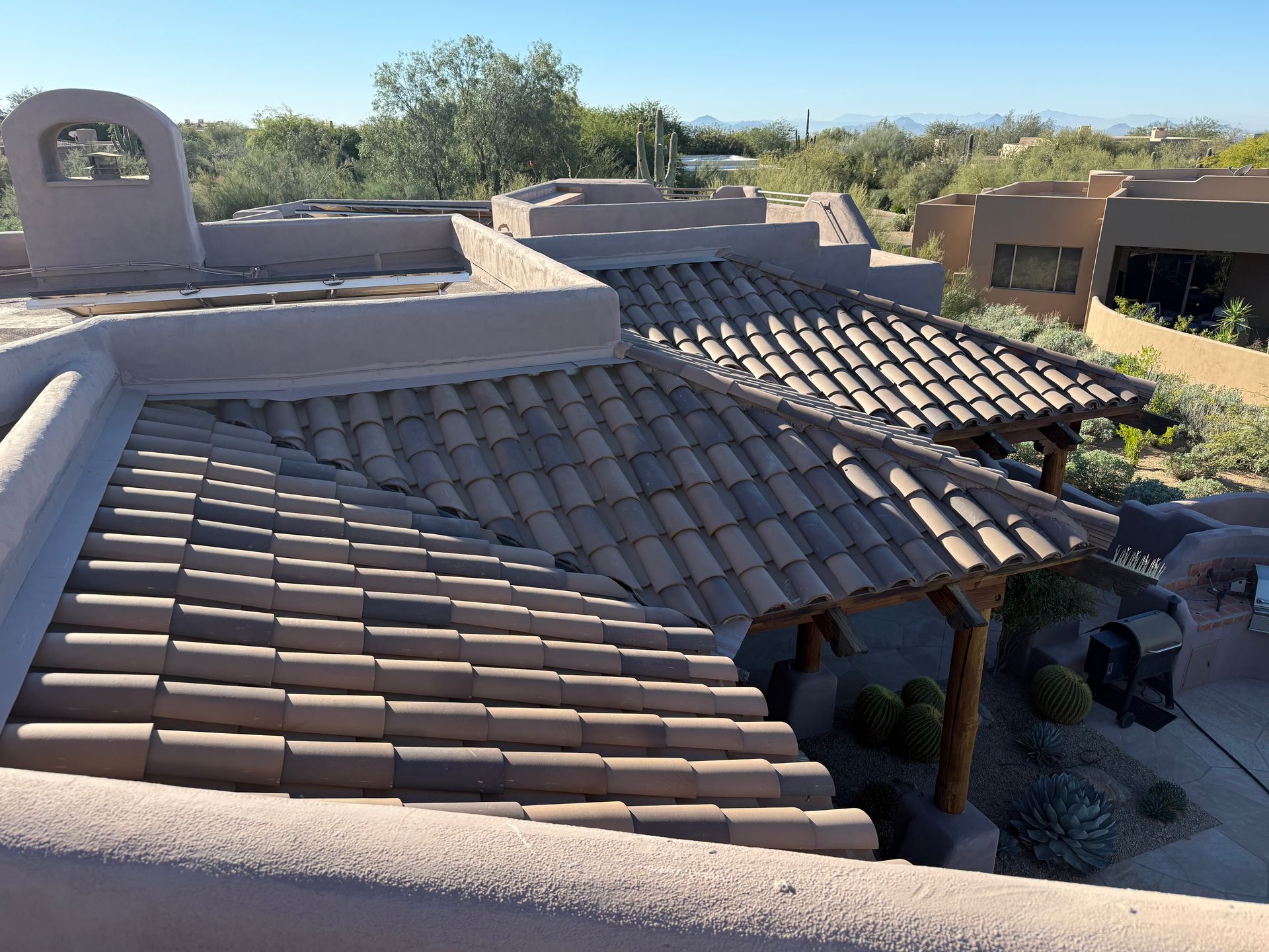 Tile roofing by Kellum Roofing in Glendale, Arizona