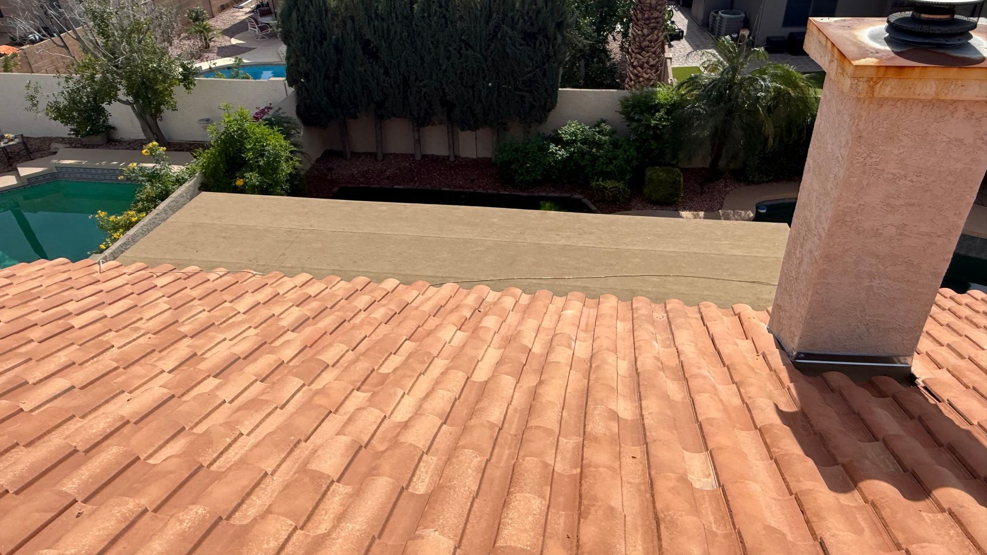 Tile roofing by Kellum Roofing in Scottsdale, Arizona