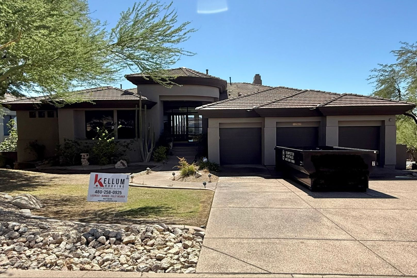 Reputed roofing contractor in Scottsdale, AZ | Kellum Roofing
