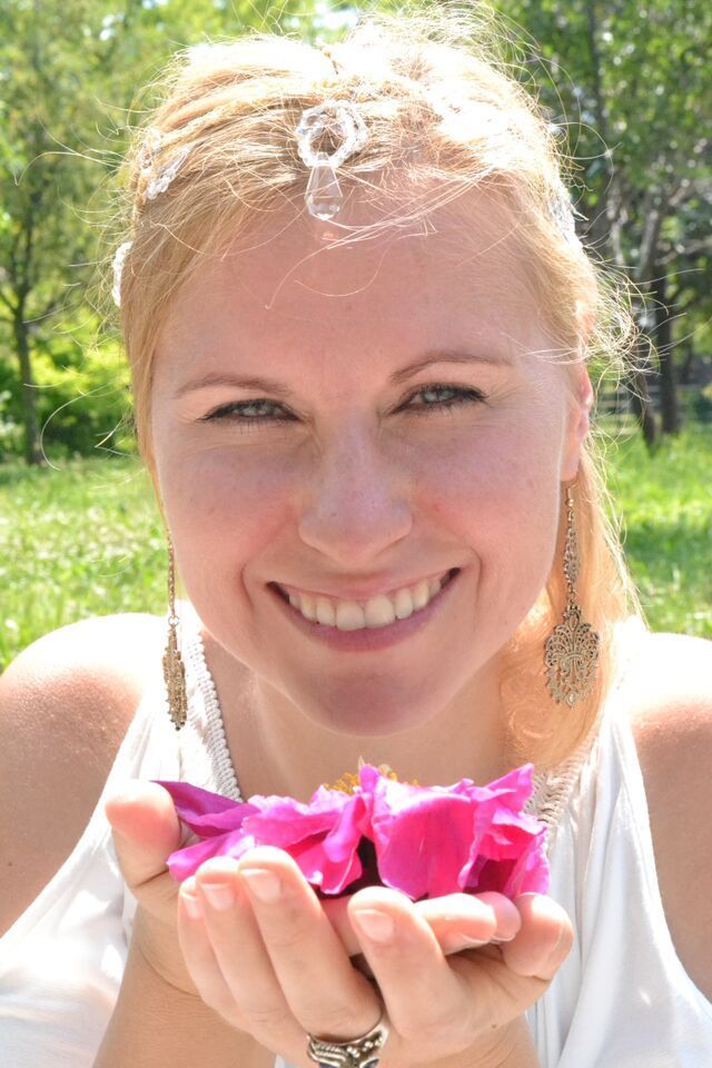 Foto mit Lotusblüte