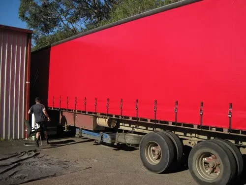Big truck with red tarp | Heatherbrae, NSW | All Tarps
