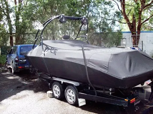 Covered boat on a trailer | Heatherbrae, NSW | All Tarps