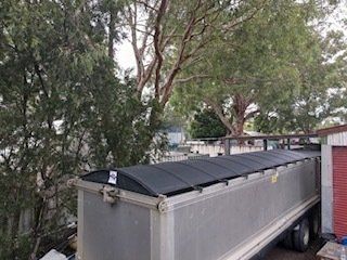 Truck with black tarp roof | Heatherbrae, NSW | All Tarps