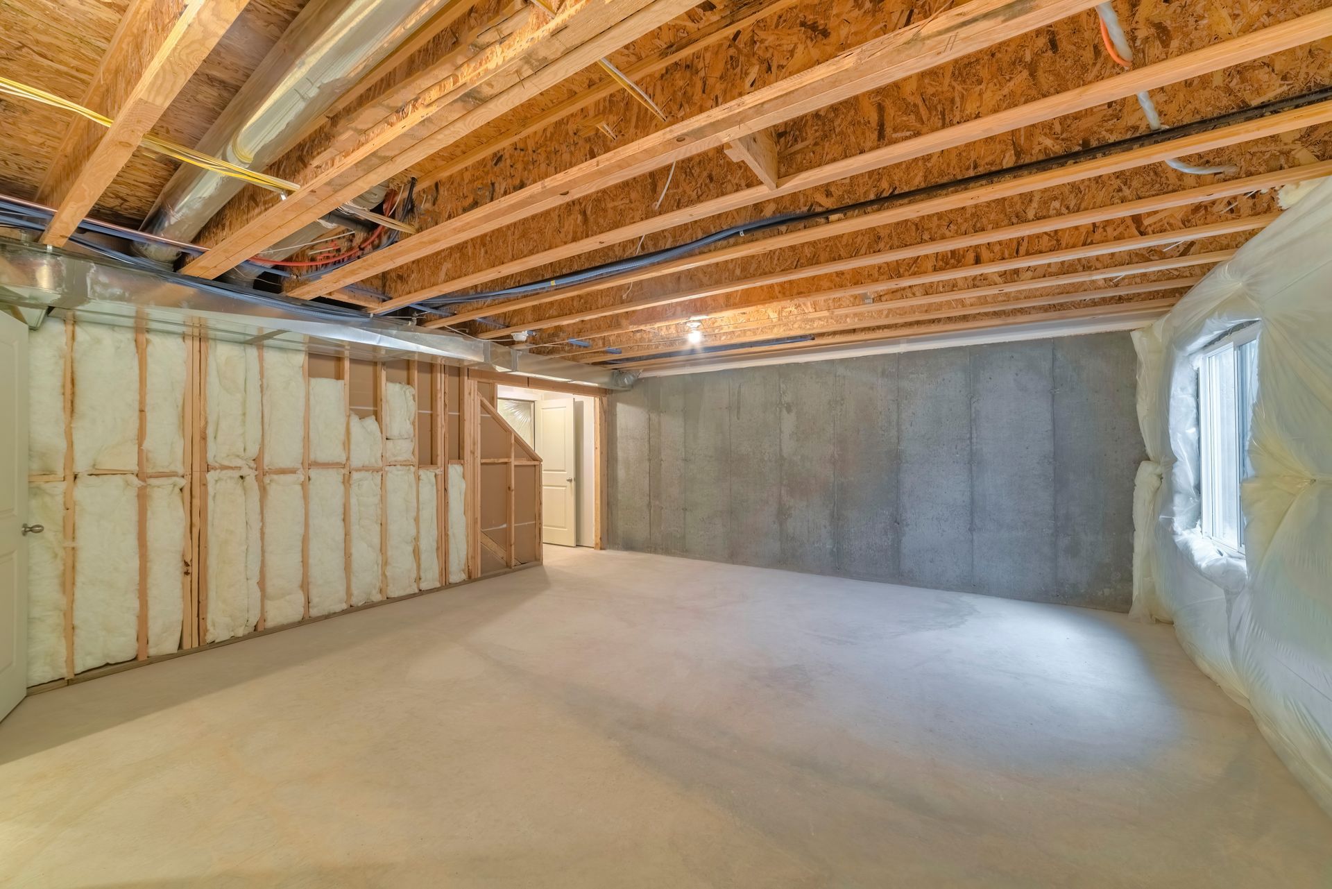 Removing Insulation in basement
