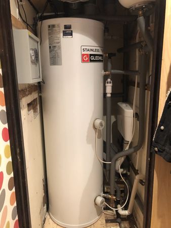 Unvented cylinders