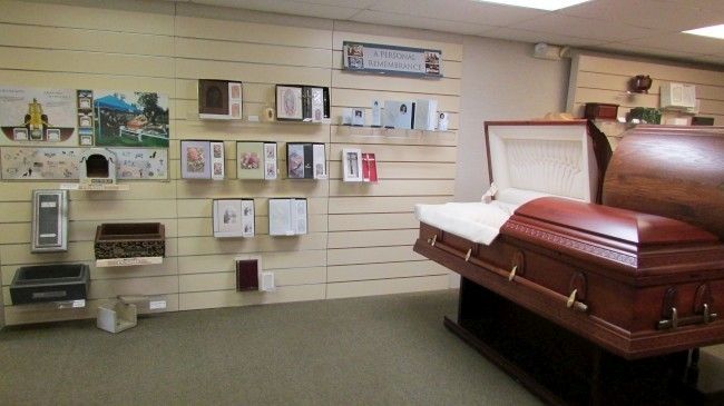 Martinez Funeral Home - Casket Show room