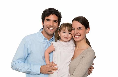 Happy Family Smiling — Dentistry in Norristown, PA