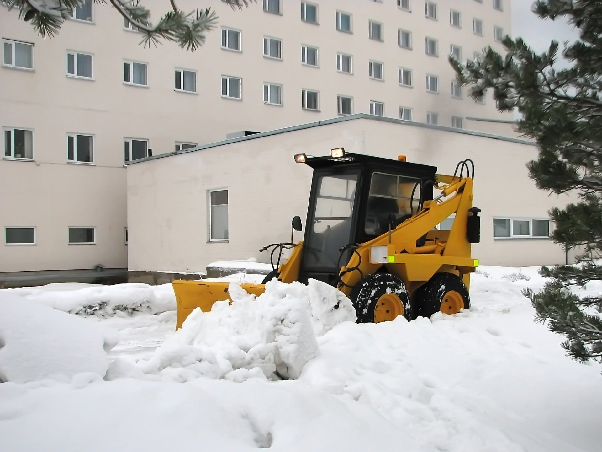 commercial snow removal st paul