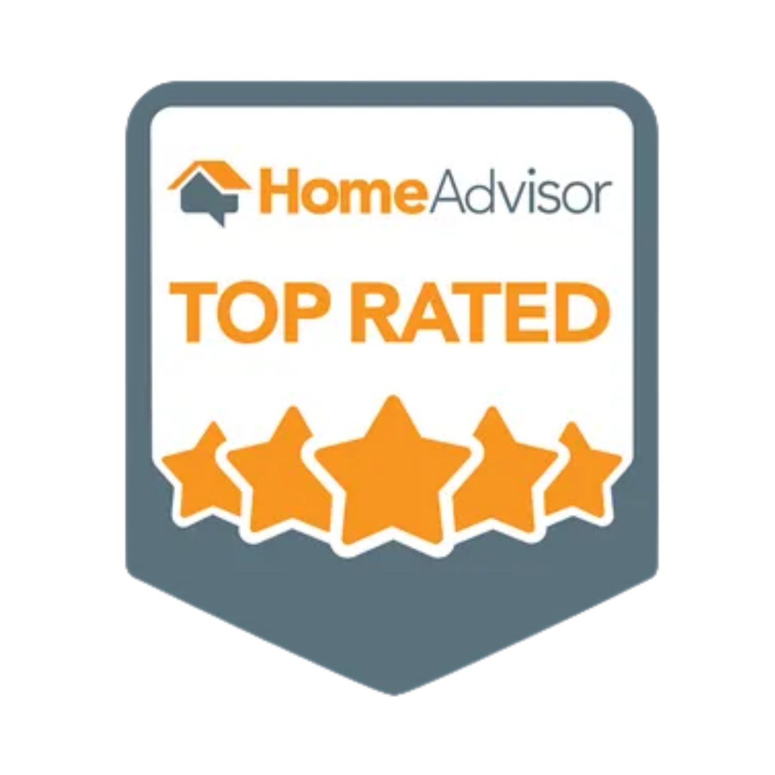HomeAdvisor Top Rated Logo