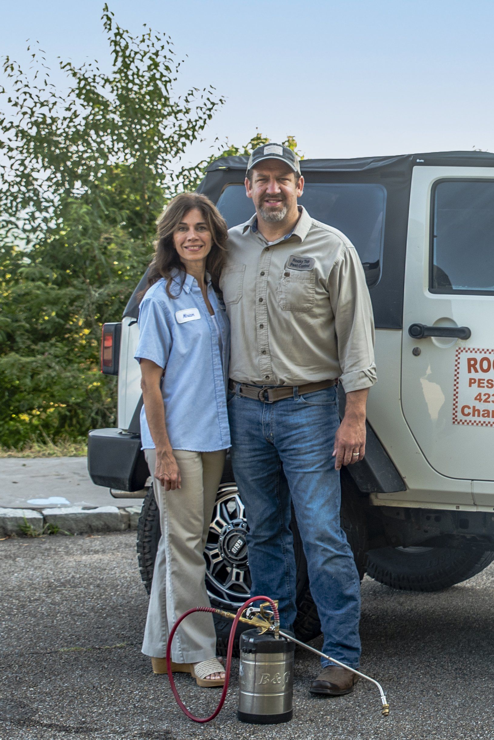 The Owners Of Rocky Top Pest Control —  Newport, TN — Rocky Top Pest Control