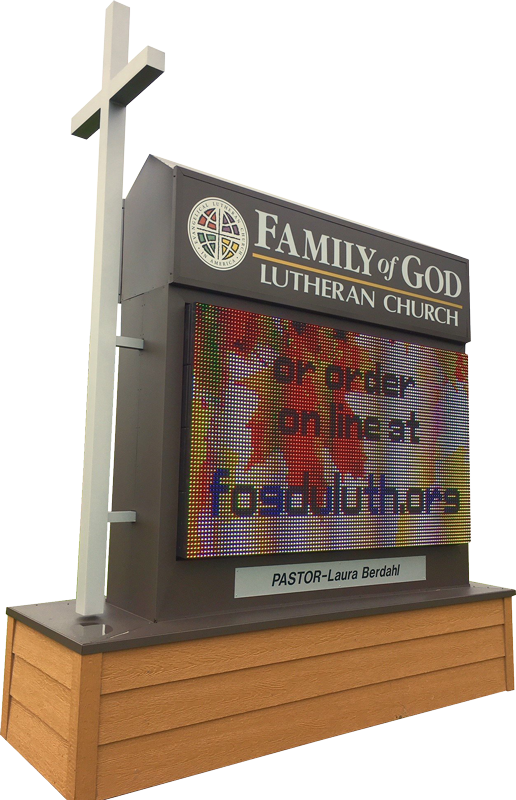 Local Church Signage — Hermantown, MN — Todd Signs