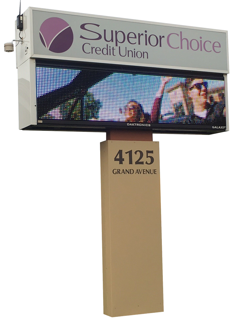 Signage with LED — Hermantown, MN — Todd Signs