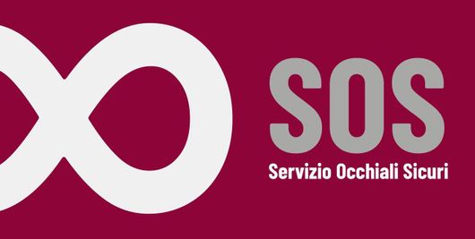Banner SOS servizio occhiali sicuri