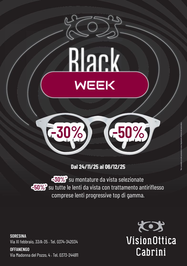 banner pubblicità occhiali