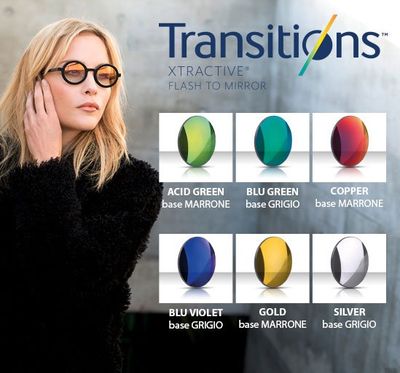 Lenti transition sale verdi