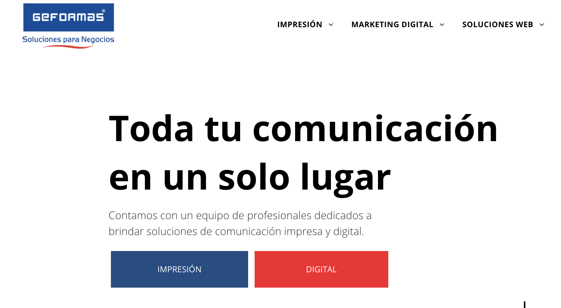 call to action, opciones, geformas
